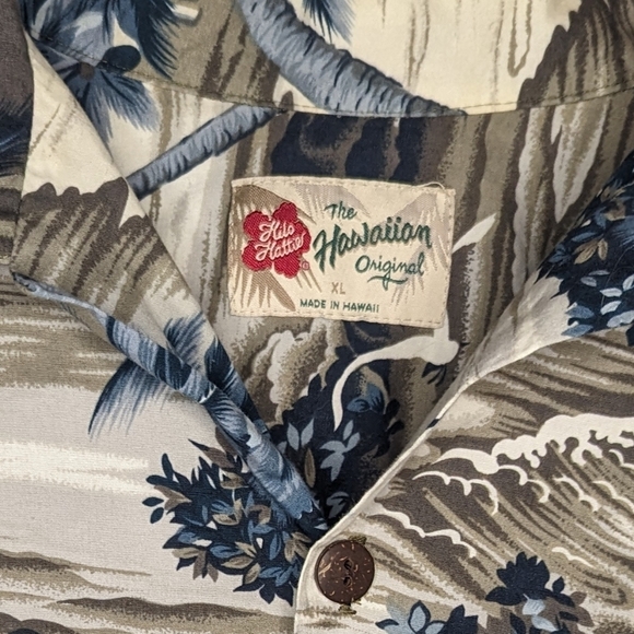 Hilo Hattie Original Hawaiian Shirt Button Down Mens XL - Picture 5 of 5